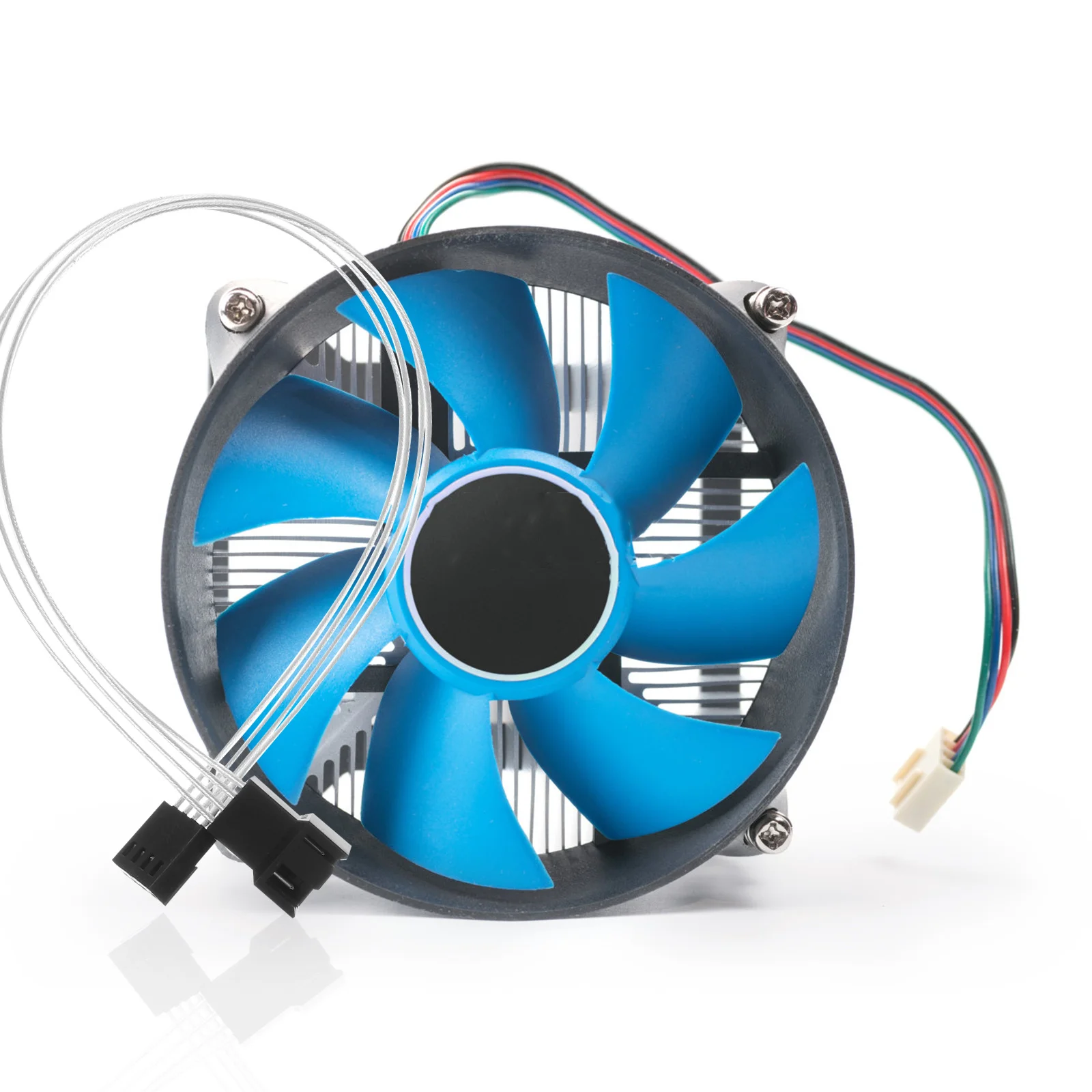 

3Pcs Computer Cable Hub Smooth Texture Pwm Fan Extension Cable Fireproof Anti-Aging for Long-Life Cooling Fans Power Supply