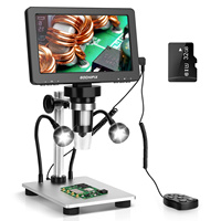 GOCHIFIX  Digital Microscope 7'' IPS Screen Microscopes 2000X Entire Coin View 16MP Professional Soldering Microscopio