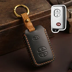 Car Key Case Cover bag For Toyota Land Cruiser Prado 150 Camry Prius Crown Keychain Holder Accessories Car-Styling Holder Shell