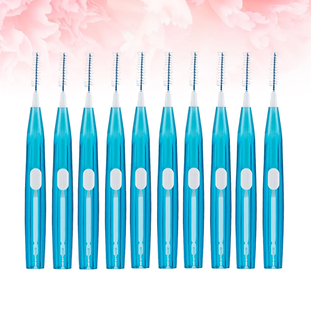 Tooth Picks Toothpick Interdental Brush Cleaners Oral Care Periodontal Sky-blue