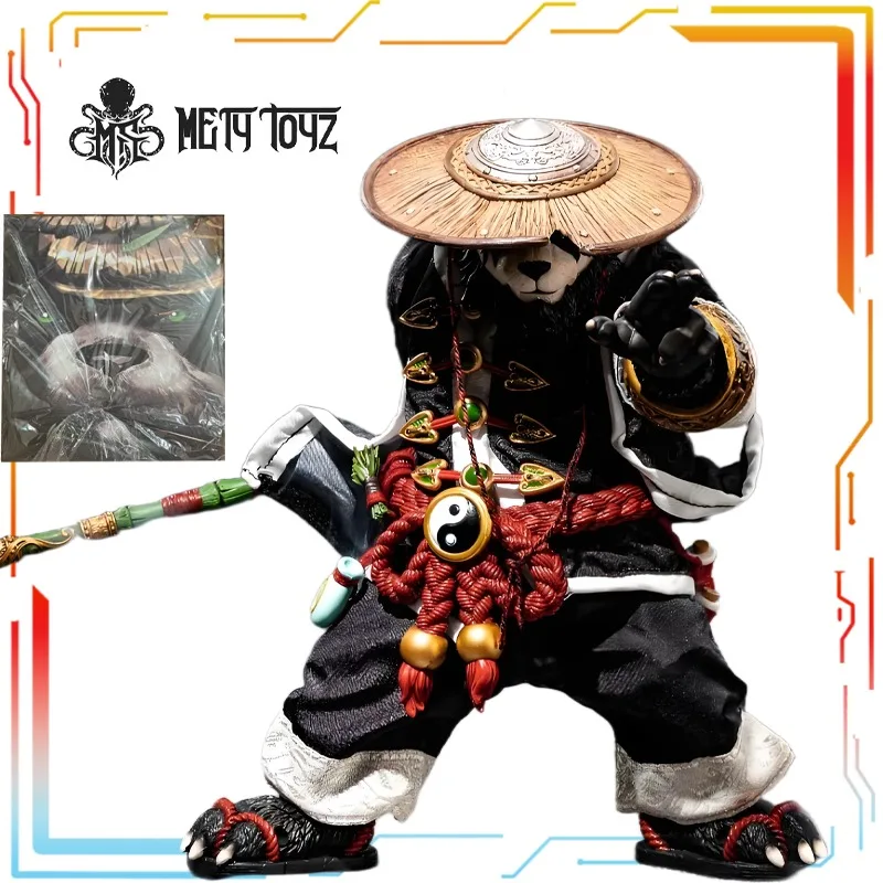 

MetyToyz оригинальный готовый продукт, подвижная изысканная серия кукол Panda Wine Immortal Wu Qinglie, аниме-игрушки, праздничный подарок для мальчика