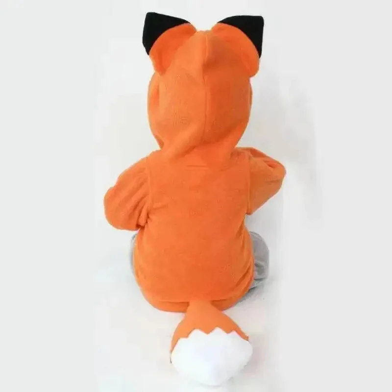

5;e,8\v,5/Boys Girl Animal Fox And Wolf Cosplay Costume Cute Baby Cartoon Analog Autumn Windbreaker Kids Jacket Hoodedr;5'b\7,k/