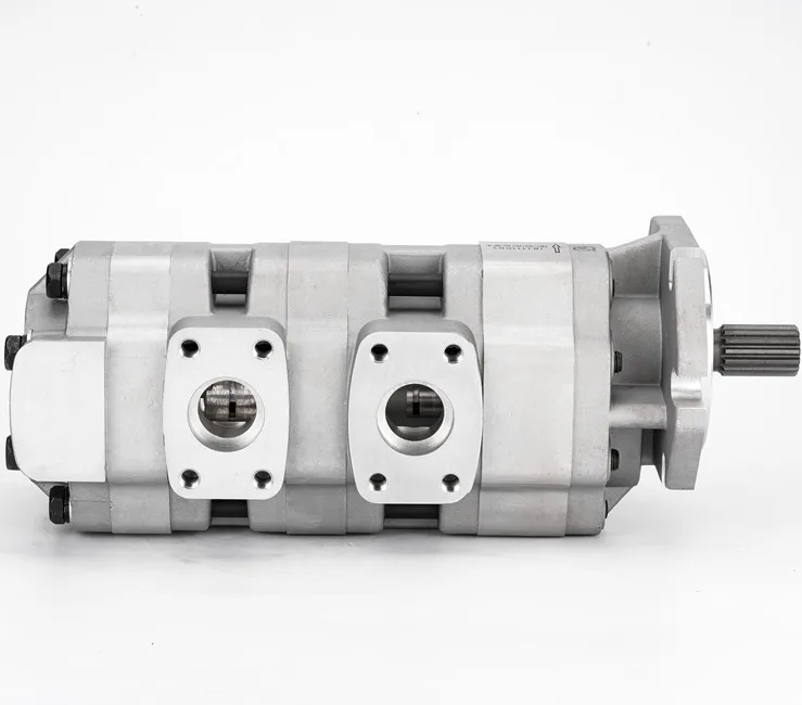 Machinery parts Hydraulic components for SANY/ZOOMLION/SUNWARD/LG qualified gear pump high pressure 3-stage pump