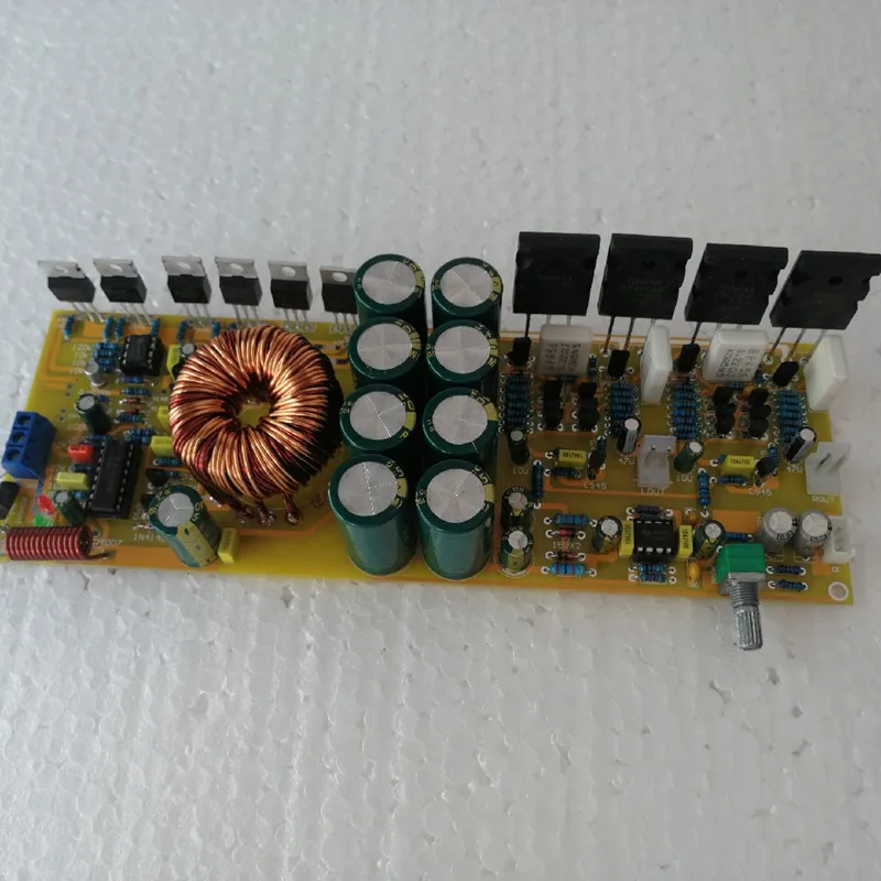 New Single DC12V 2.0 Channel 120W *2 5200 1943 Preamp Post Rear Overall Audio Amplifier Board