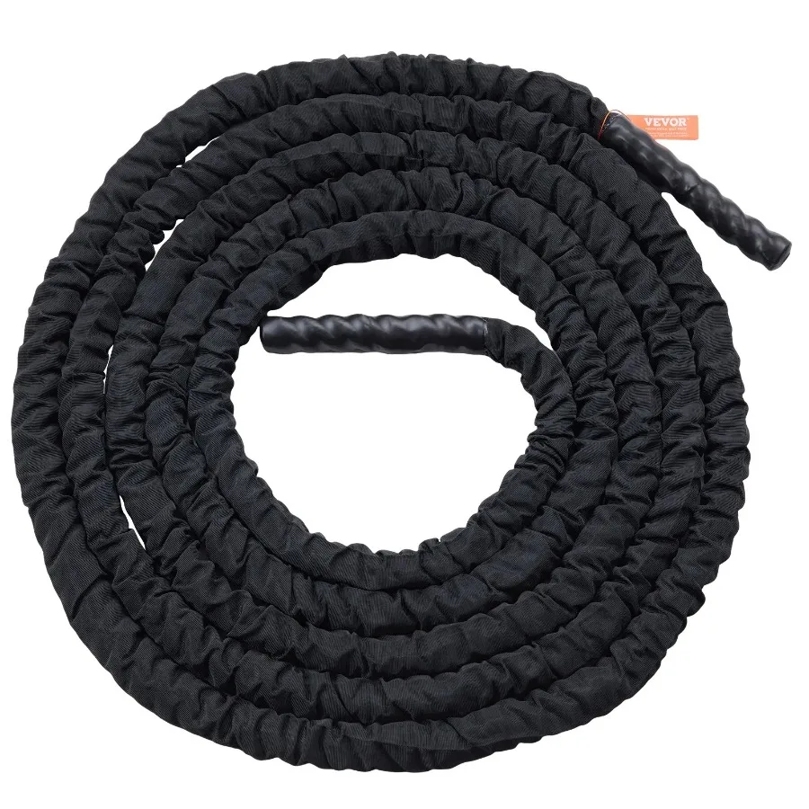 

Battle Rope 1.5 40Ft Gym Workout Strength Training Exercise Fitness Rope