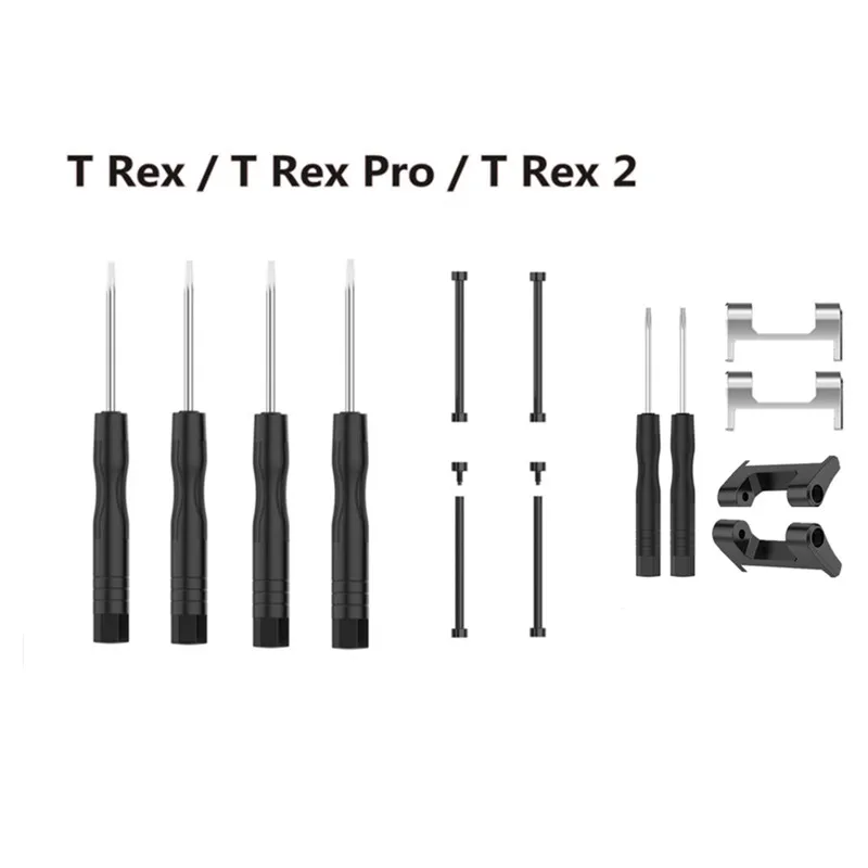 1 Set for Amazfit   /T-Rex Pro/T Rex 2  Watch Band Connector Screw Tool Rod Metal Adapter Pin Screwdrivers Accessories