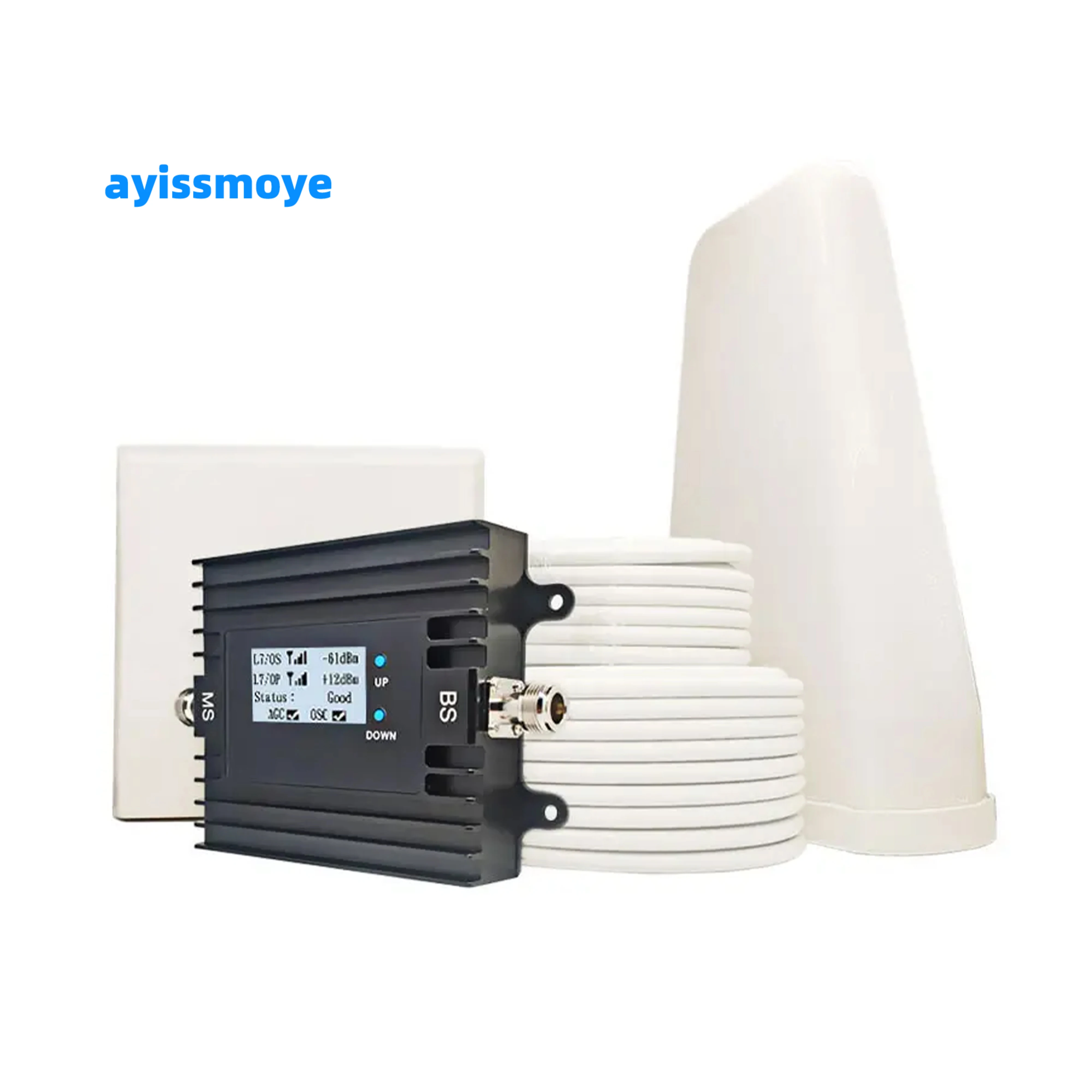 

Высокомощный усилитель мобильного сигнала B5 B12 B13 B17 850 700 МГц 3G 4G 5G сотовый сотовый для GSM сетей телефонный повторитель