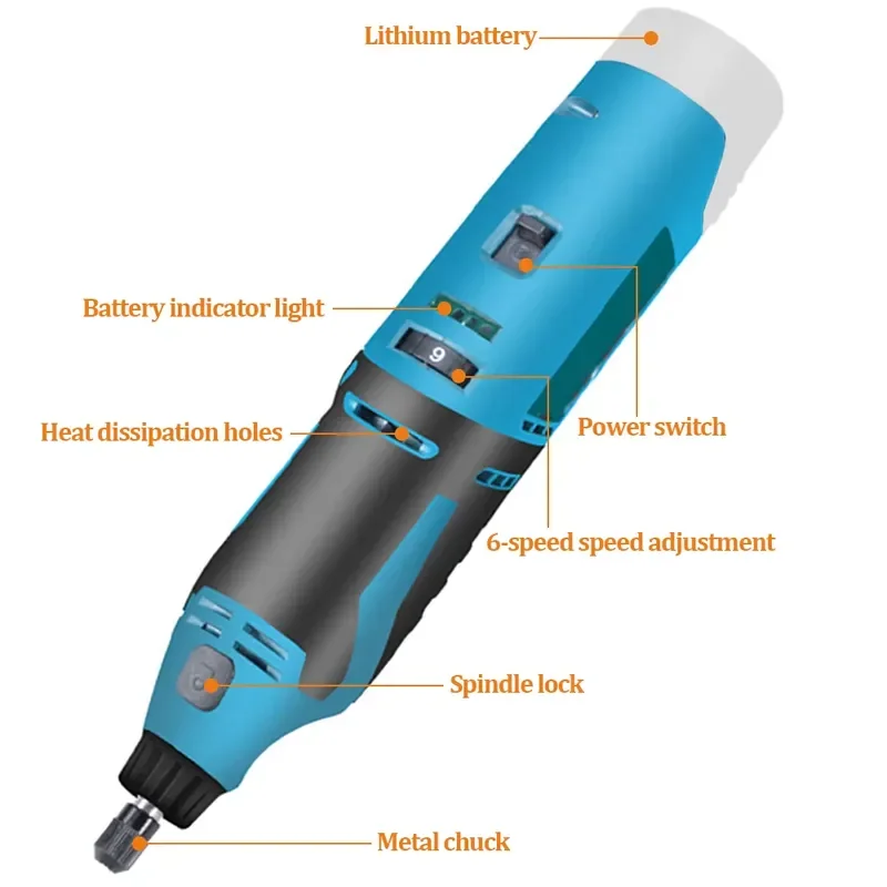 Hot Selling Now Electric Grinder TIG Welding Variable Rotary Tool for Cutting, Detail Sanding, Engraving,