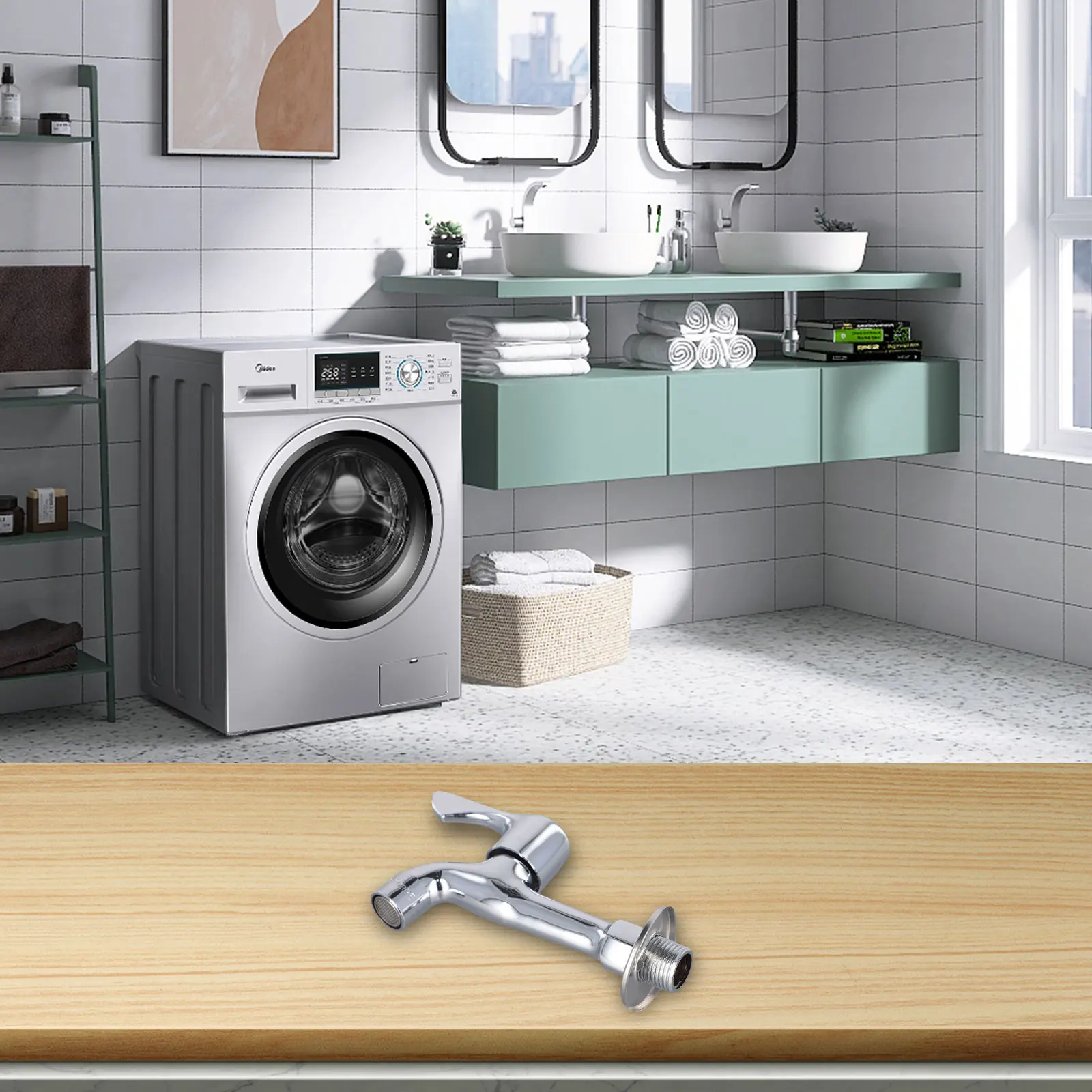 

Новый практичный водопроводный кран, легко чистится, высококачественная нержавеющая сталь, безопасная резьба, размер G1/2, нержавеющая сталь 304