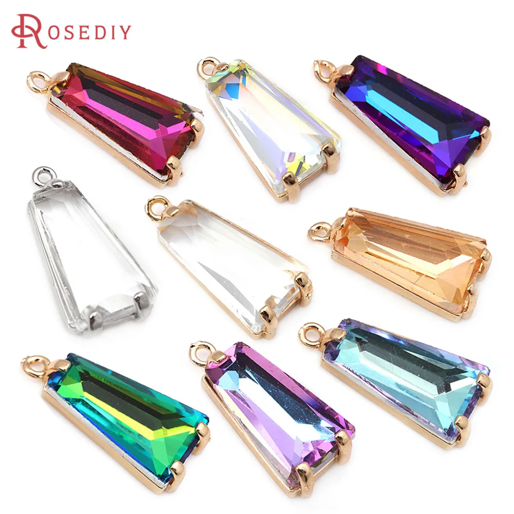 6PCS Brass Glass La… - image