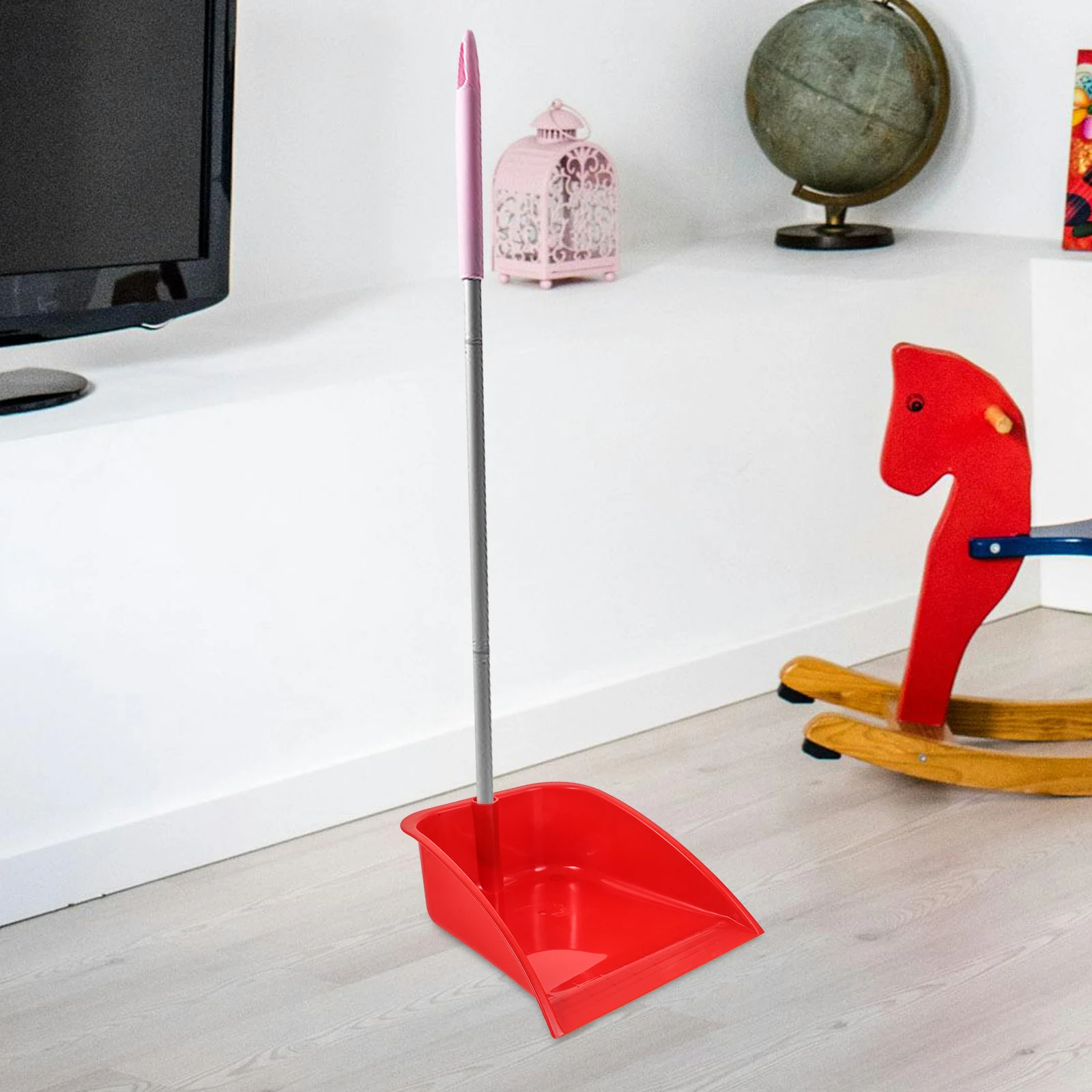 

3pcs Garbage Shovel Accessories Red Replacement Heads Plastic Snow Ice Remover Thick Wide Design Household Tools