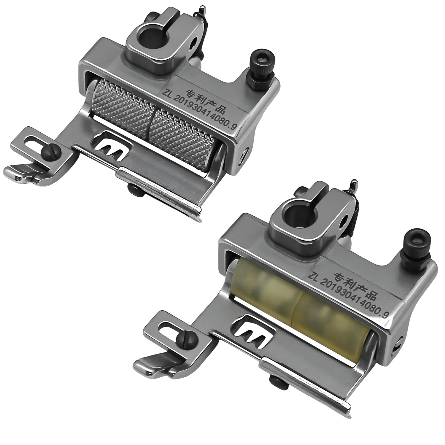 1 Stück 5,6 mm Dickes Material Rollendrückerfuß W500 Drei-Nadel-Fünf-Faden Interlock-Nähmaschinen-Zubehör