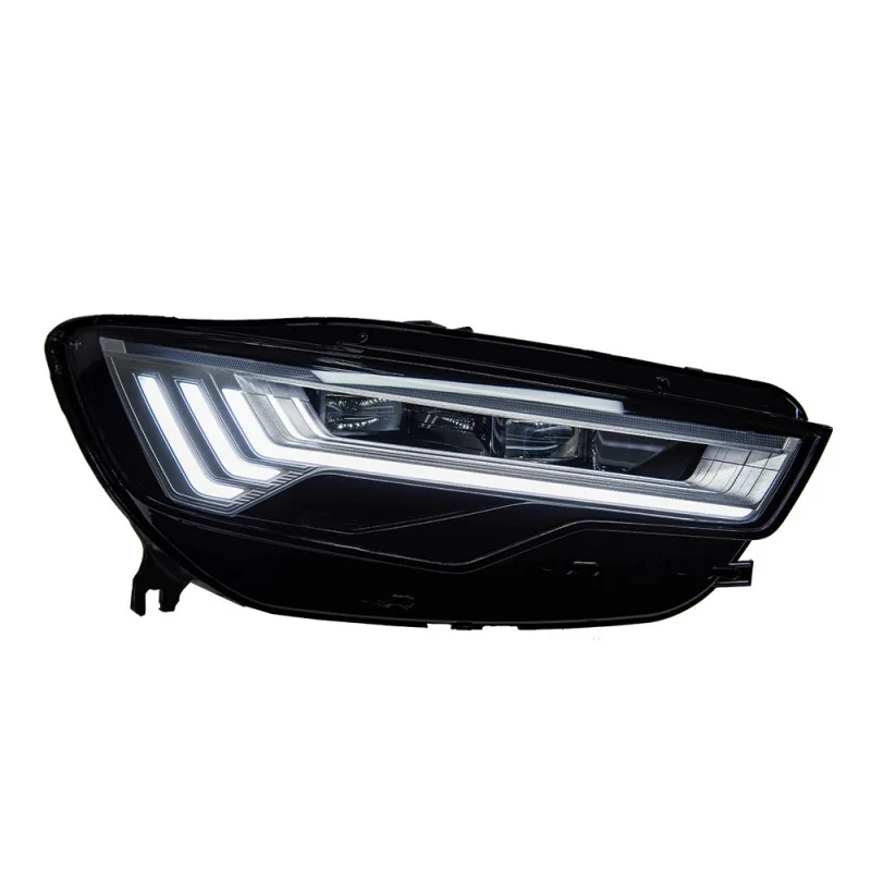 

Suitable Specifically for 12-18 Audi A6L C7 Five-Bar Headlight Assembly LED Bi-Optic Lens Upgrade Flowing Turn Signal
