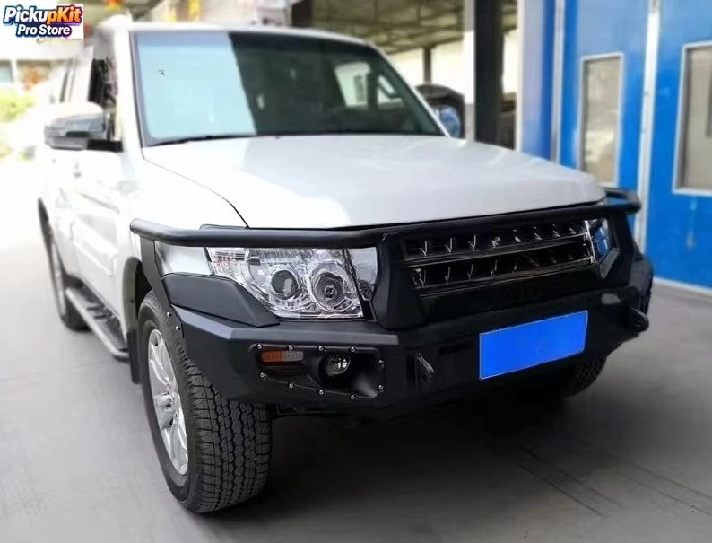 

Slap-Up 4wd Steel Front Bull Bar with Winch Mount for Pajero Montero V93 V97