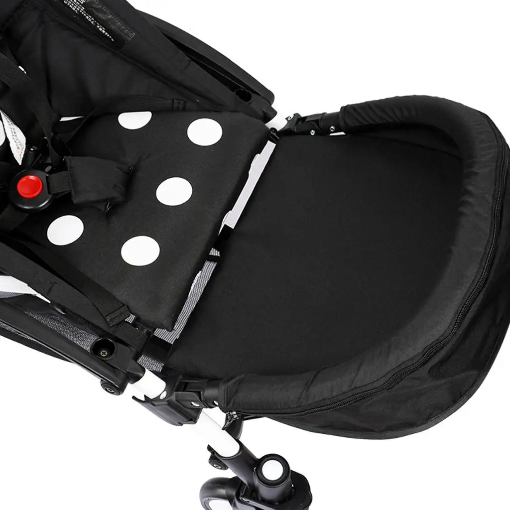 Oxford Cloth Stroller Footrest and Handrail Wear Resistant Bumper Bar for Baby Stroller Accessories Comfort