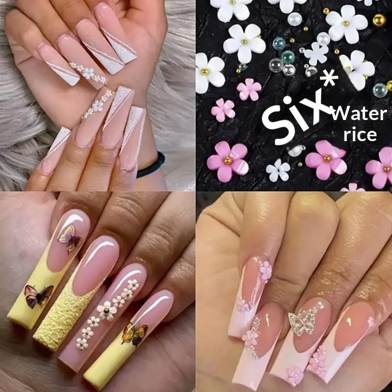 3D Flower Nail Art Silicone Mold Stereoscopic  Template for Easy Home Salon Gel Nail Decoration Application view 6