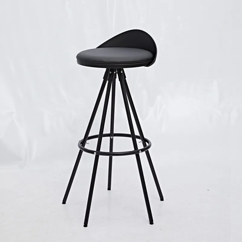FOR Solid Wood Chair High Stool Retro Front Desk Cashier High Chair 75CM Sitting High