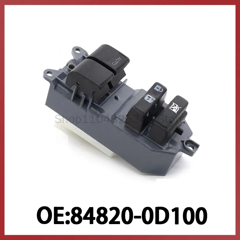 

84820-0D100 для Toyota Yaris 2005-2011: Переключатель стеклоподъемника, кнопка управления электростеклоподъемником