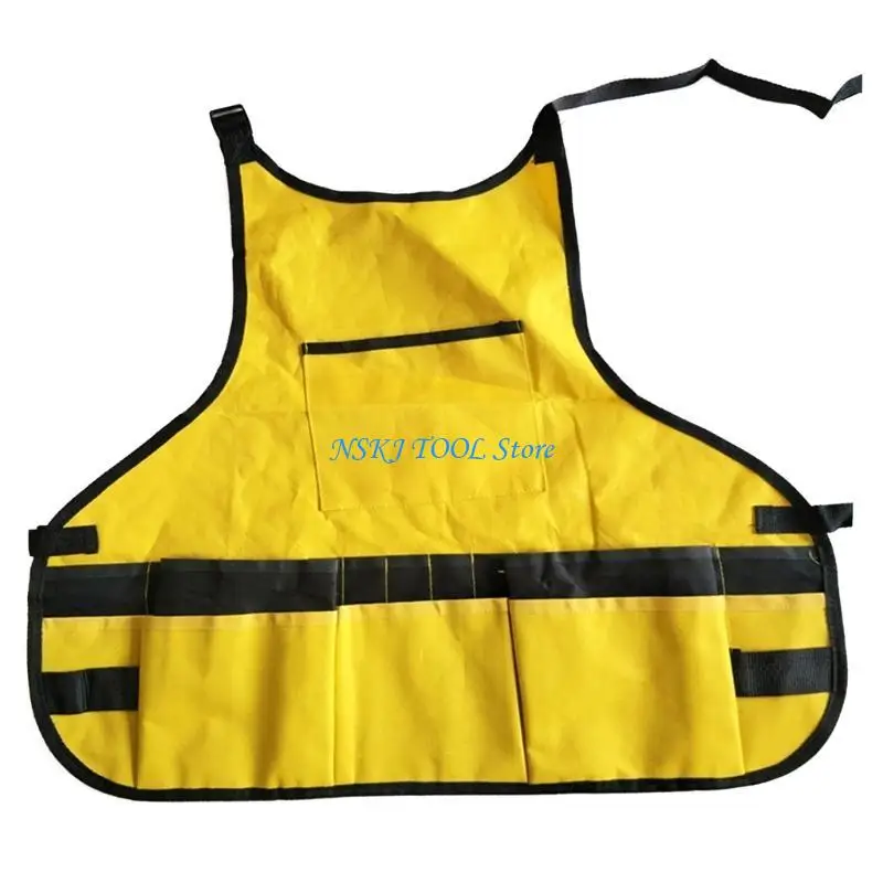 

L8RC Adjustable Garden Apron with Multiple Pockets for Hobbyists and Farmers