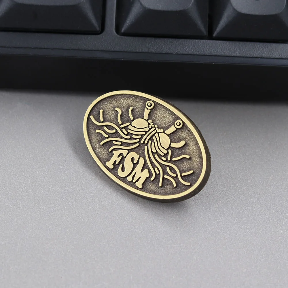 FISM Doppel-Skorpion-Magie-Brosche, Logo der Internationalen Magiekonferenz, Emaille-Anstecker, Doppel-Skorpion-Relief, Retro-Metallabzeichen, Geschenk – Detail 5