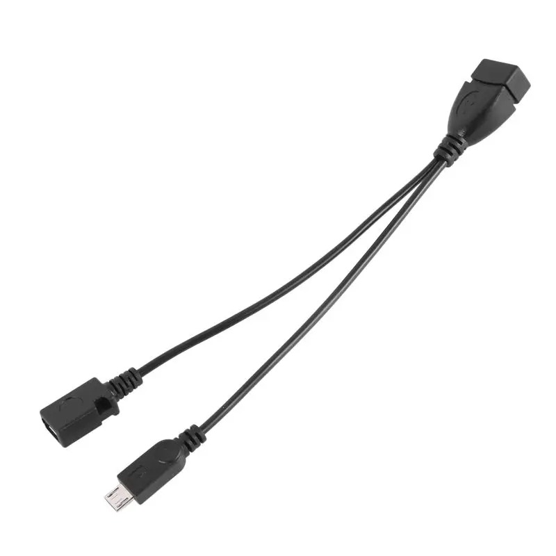 8-Pack Mini OTG Cable Adapter,2-In-1 Powered Micro-USB To USB Adapter(OTG Cable + Power Cable) For Streaming Sticks Etc