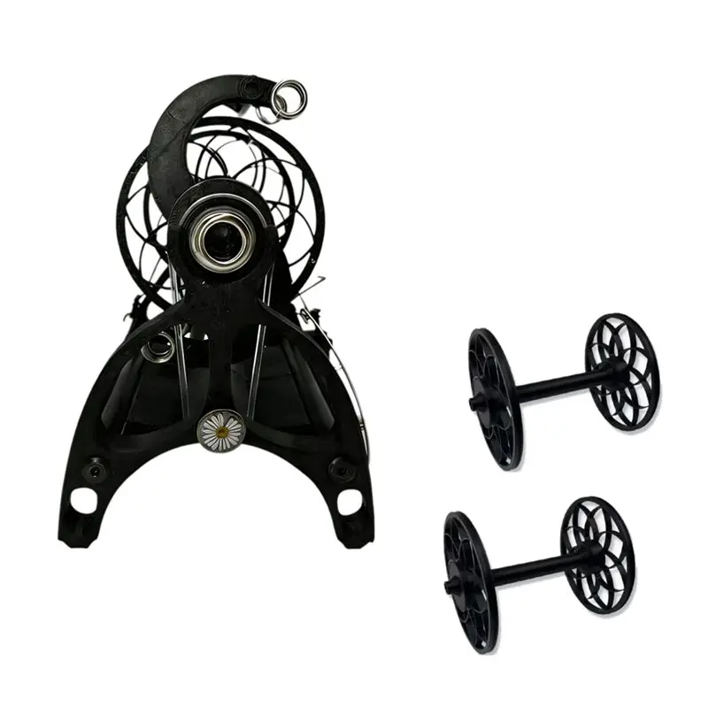 Happy New- Electric Mini Spinning Wheel Adjustable Speed 0-800 RPM Pet Fur To Yarn For Home DIY Use Transforms US Plug