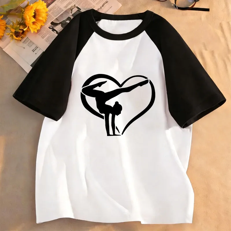 Dacing Girls Design T Shirts Fashion Short Sleeve Kids Children's T-shirt Boys Girls Summer Spring Casual Top Tee