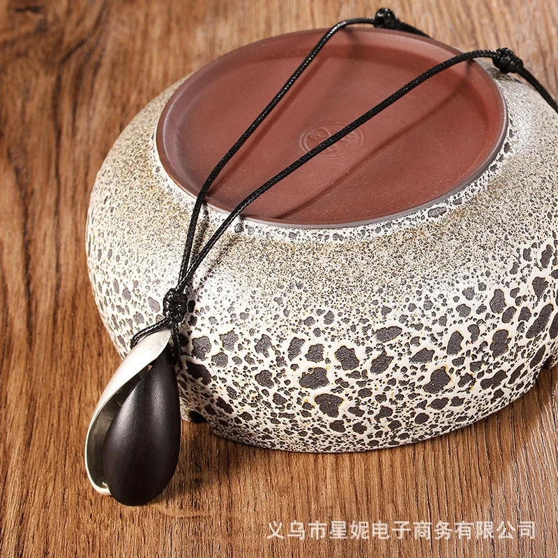 

Этническое ожерелье с подвеской из черного дерева, длинное антикварное универсальное шерстяное ожерелье, мужское и женское простое индивидуальное ожерелье, модные украшения