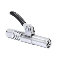 2023New Grease Coupler Heavy-Duty Quick Release Grease Gun Coupler NPTI/8 10000PSI Two Press Easy to Push Accessories