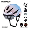 Horntour 自転車ヘルメット ライド LED ライト レーシング ロードバイク ヘルメット 男性と女性 アウトドア スポーツ プロ サイクリング Bicicleta 安全キャップ ﻿ 6