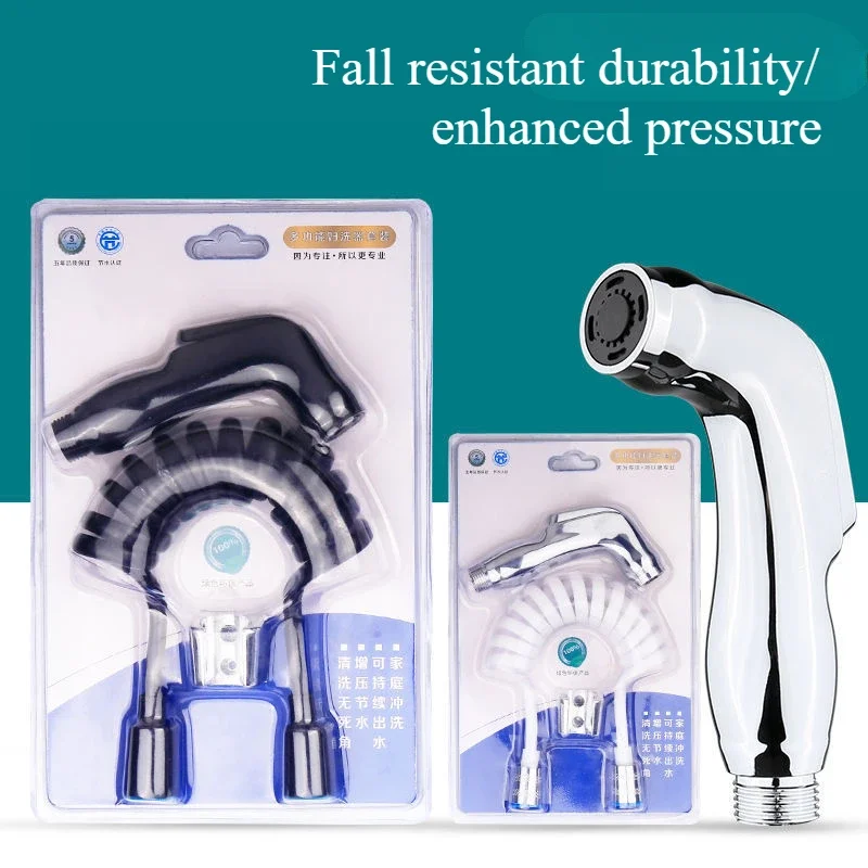 

Handheld Black/silver Toilet Wash Bidet Faucet Spray Gun Sprayer Shower Head Cleaning Washer WC Bathroom Accessories