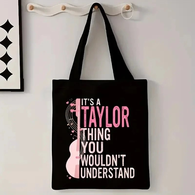 حقيبة كتف Cool Aunts Club Tote للنساء ذات سعة كبيرة حقيبة يد للتسوق Harajuku حقيبة كتف مثالية للرفع للنساء