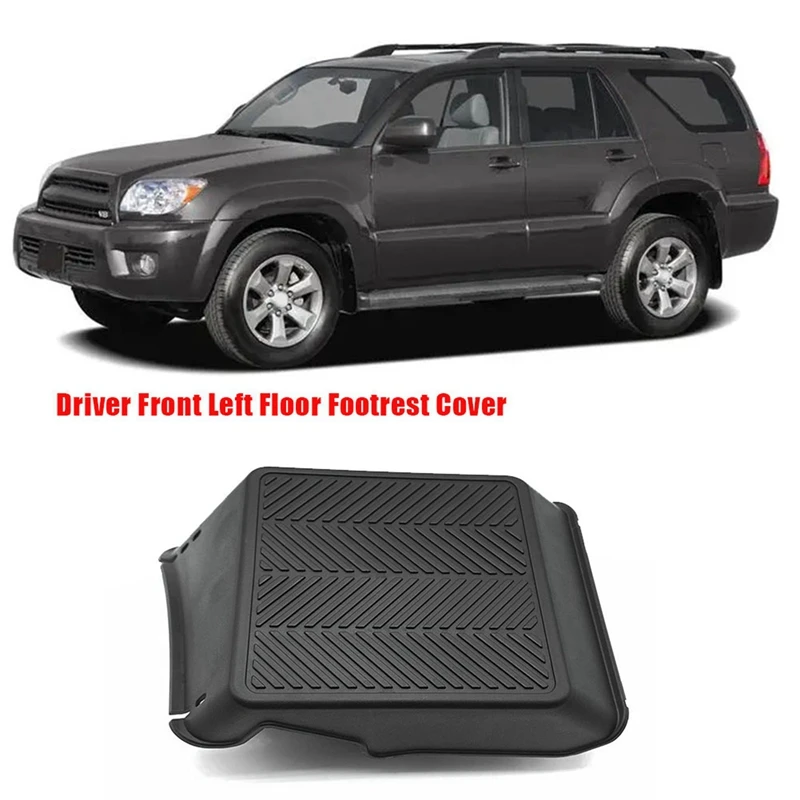 4X Car Driver Front Left Floor Footrest Cover 58190-35032 For Toyota FJ Cruiser 4Runner 2003-2014 58190-35031