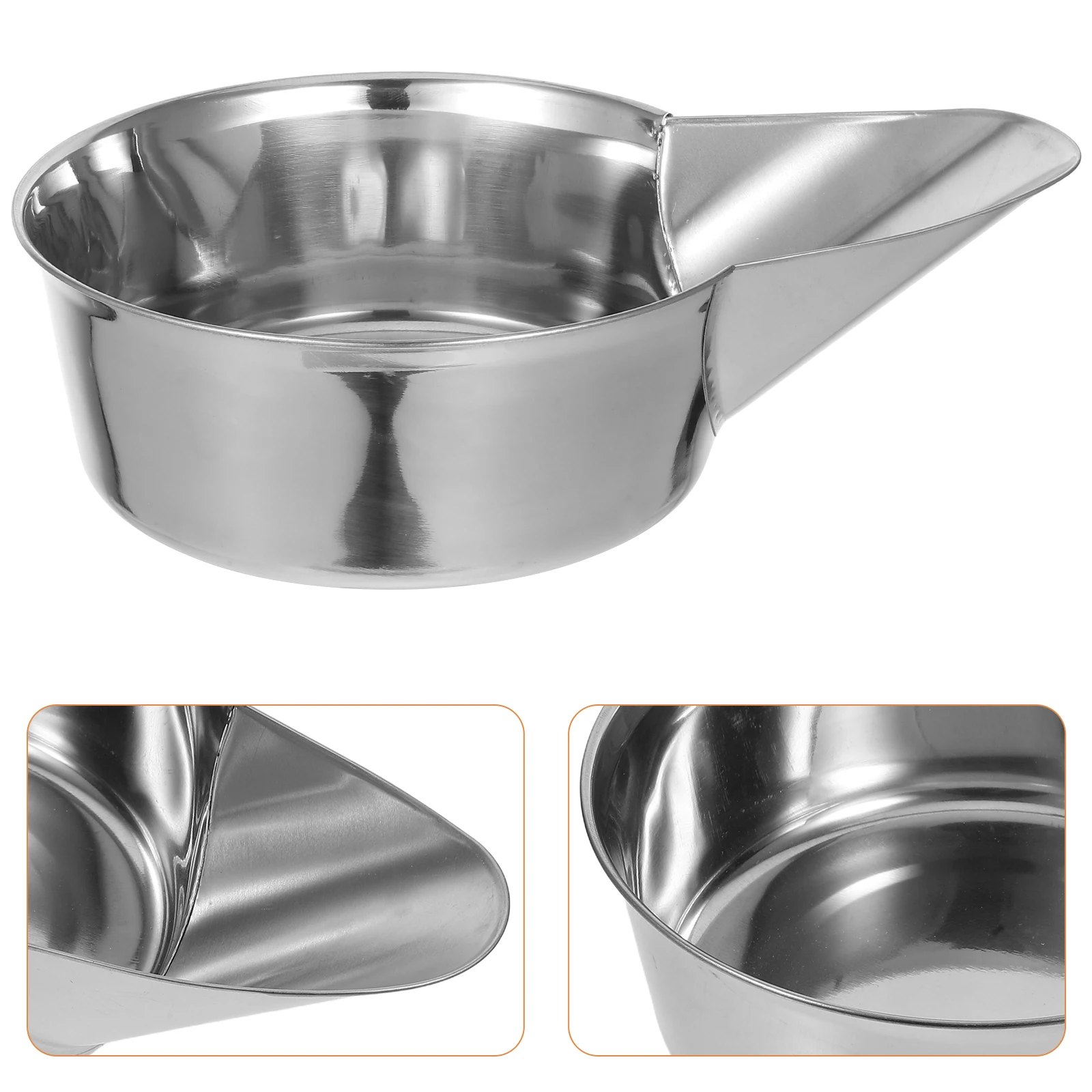 

Stainless Steel Packing Scoop Duckbill Design French Fries Spoon Kitchen Tool Easy Clean Commercial Use Metal Ladle Multi