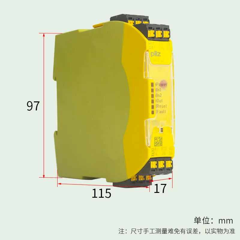 New Pilz PILZ Safety Relay PNOZ S7 C 750107 751107 Relay