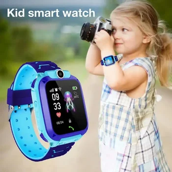 Q12 Kids Smart Watch SOS Smartwatch Voice Call GPS Location Photo Waterproof HD Touch Screen Camera Watch Gift For Boys Girls 1