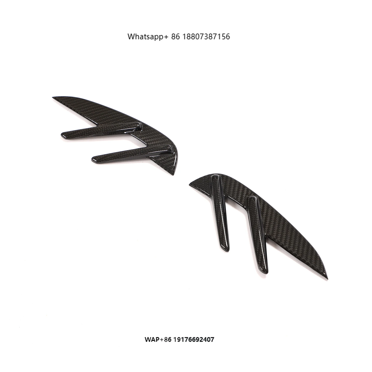 

Pre-preg Dry Carbon Fiber Side Vent Trims forBMW G80 M3 Competition Sedan 4 Door 2021-2022