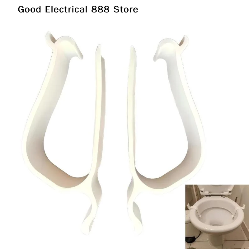 【G】1/2Pcs Toilet Seat Stabilizer, Fix Wobbly Loose Toilet Lid, Easy Alignment Prevent Shifting & Sliding