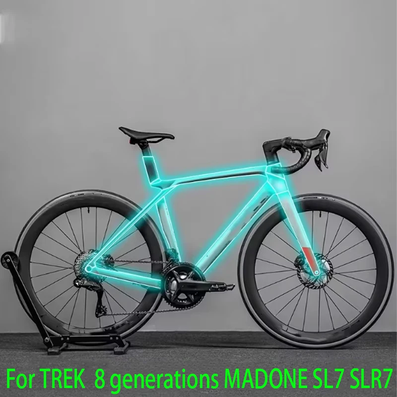 

FOR 8 generations MADONE SL7 SLR7 Highways Bicycle Transparency Cloaking Against rubbing Stickers Car frame Laminating film