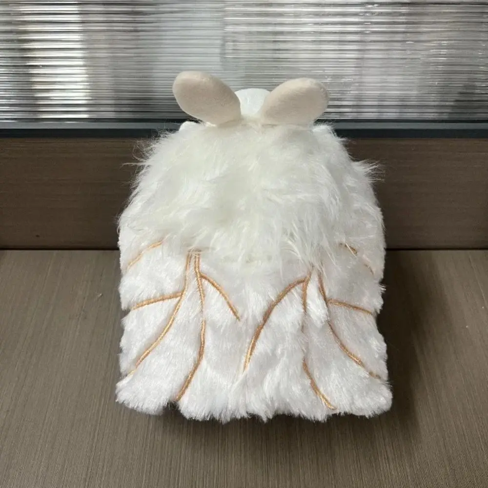 Placare Giocattoli Grande Occhio Barboncino Falena Giocattoli di Peluche Simulazione Soffici Barboncino Falena Peluche Bambola Divertente 20 cm Simpatiche Bambole di Pezza Giocattoli Per Bambini