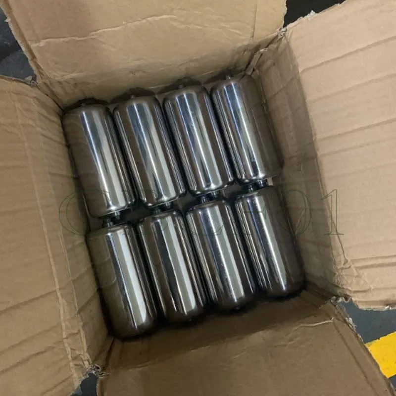 Stainless Steel Gravity Roller Conveyor Dia 25/32/38/50/60mm Total Length 100 150 200 250 300 350 400 450 500mm Female Thread