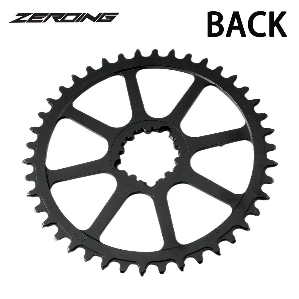 ZEROING Road Bike Chainring 40/42/44/46/48/50/56T Folding Bicycle Chain Wheel 8/9/10/11/12 Speed Gravel Chainwheel