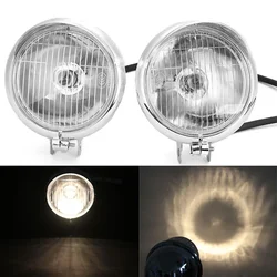 5.5inch Round Motorcycle LED Headlights Motor Front Fog Light Lamps Headlamps for Harley Motorcycle Modifcation