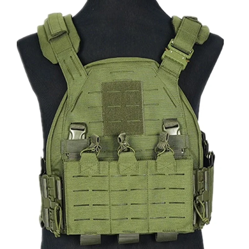 Waterproof Fiber 1000D Airsofts Vest MBAV PLATE CARRIER Molle Webbing Carrier Magazine Pouch Modular Combat Paintball Hunting