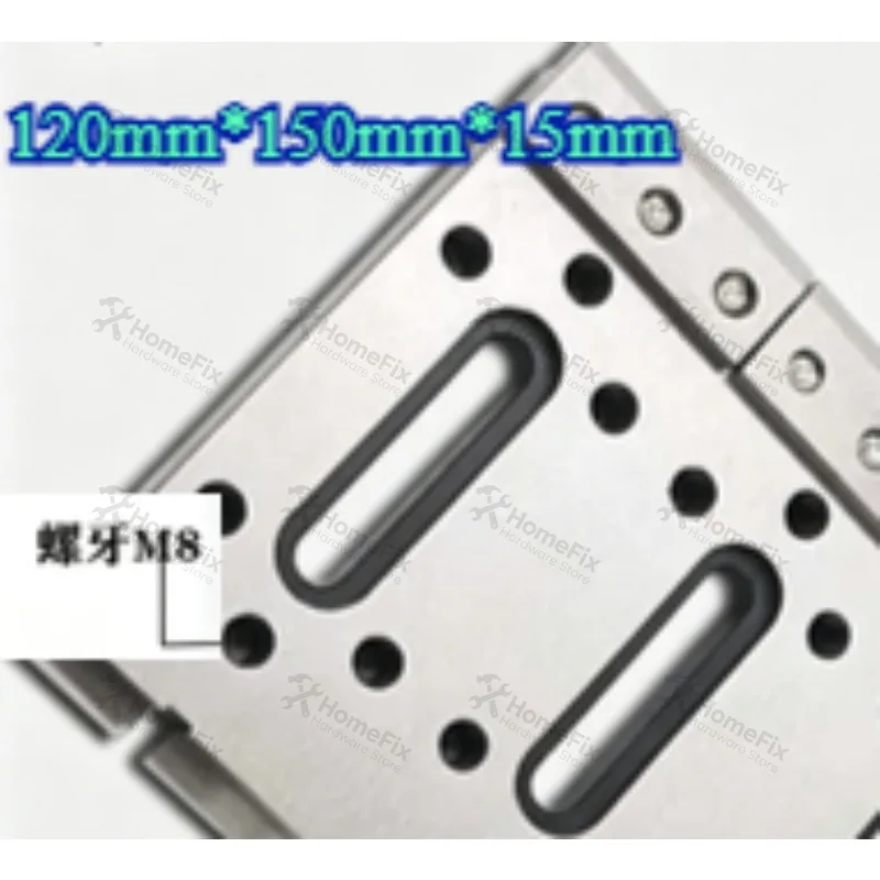 120*150 Stainless Steel Clamp Holder Jig EDM Wire Cut Replacement Parts Wire Cutting Machine Fixture Tools