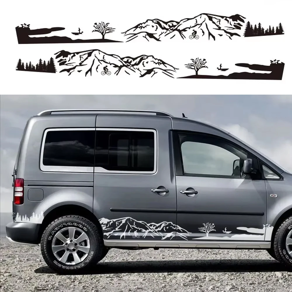 

Car Stickers For Volkswagen VW Caddy MK1 MK2 MK3 MK4 4 3 2 Maxi Kombi Vinyl Decals Camper Van Graphics Auto Tuning Accessories