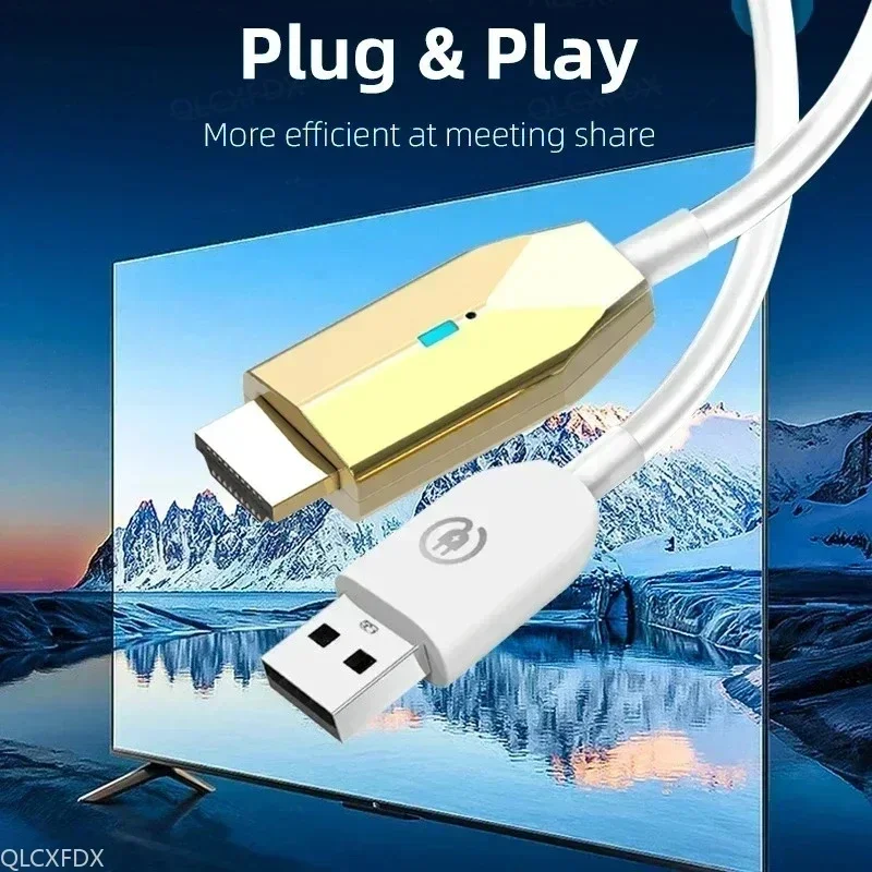 Video Audio Transmitter Receiver 30M TV Stick 5G1080P Wireless HDMI-compatible Display Adapter Dongle For Monitor Projector PC