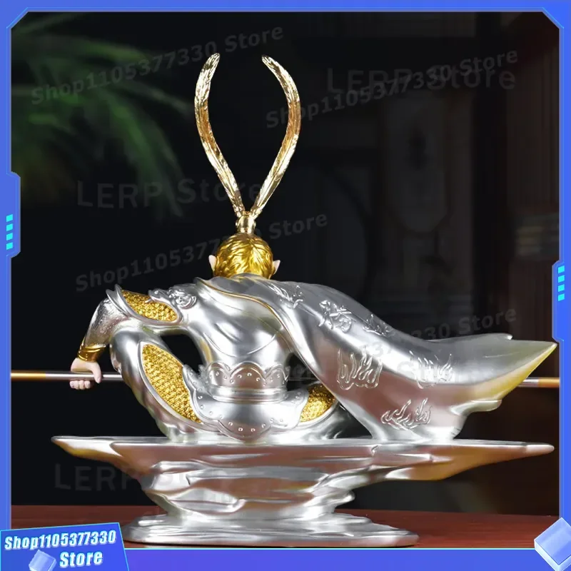 Qitian Dasheng Statue Home Decor Living Room TV Cabinet Ornament Sun Wukong Figure Housewarming Gift Entrance Decoration Art