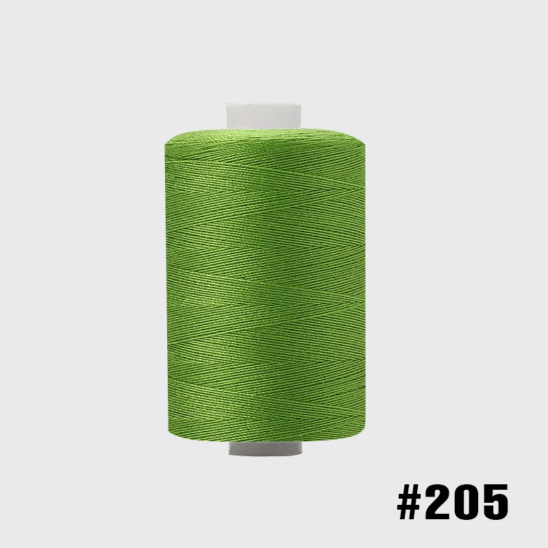 1 Roll 1000 Yards Colored Thread For Household Sewing, Green Color Series, Multifunctional Polyester 402 Sewing Thread