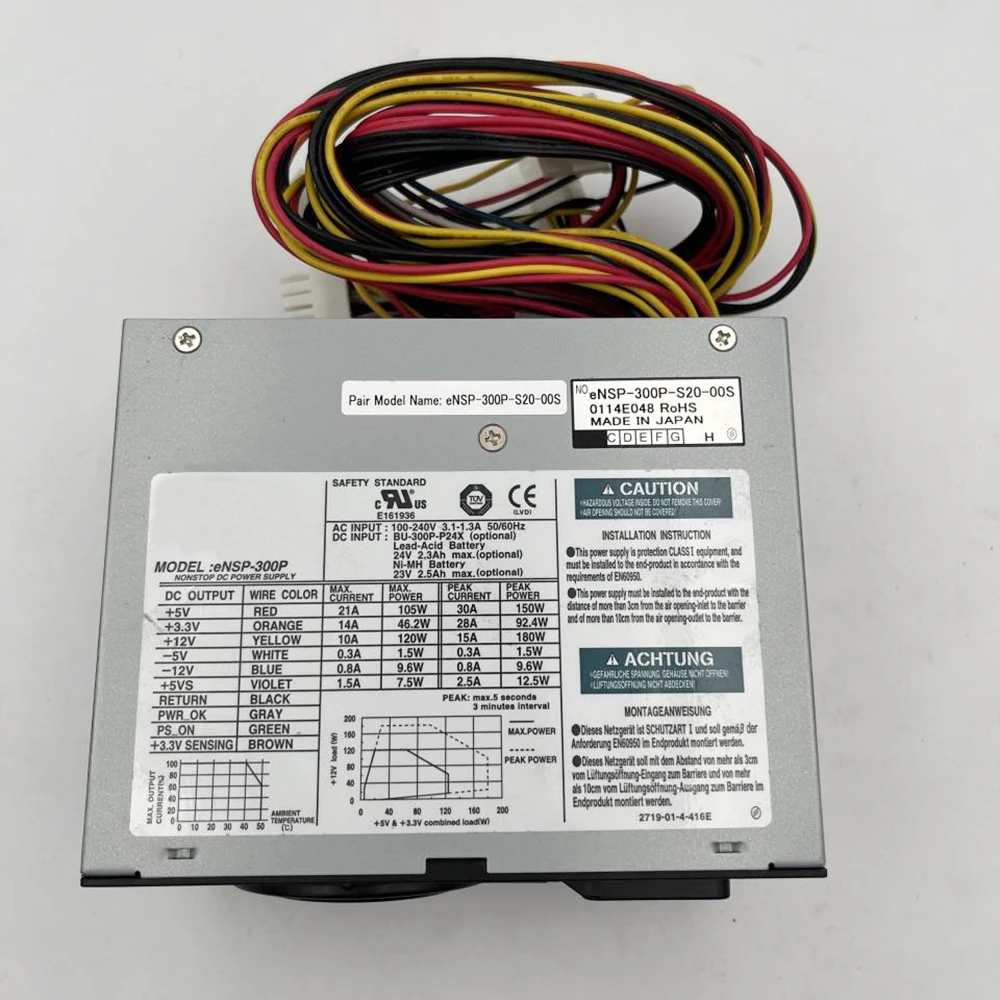 For Nipron PC Power Supply eNSP-300P eNSP-300P-S20-00S
